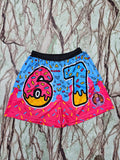 Scrappy Block Shorts