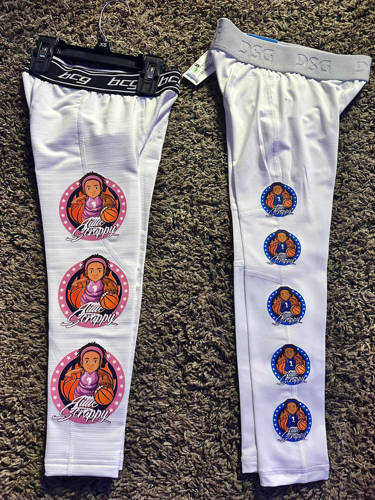 Scrappy Graphic Shorts